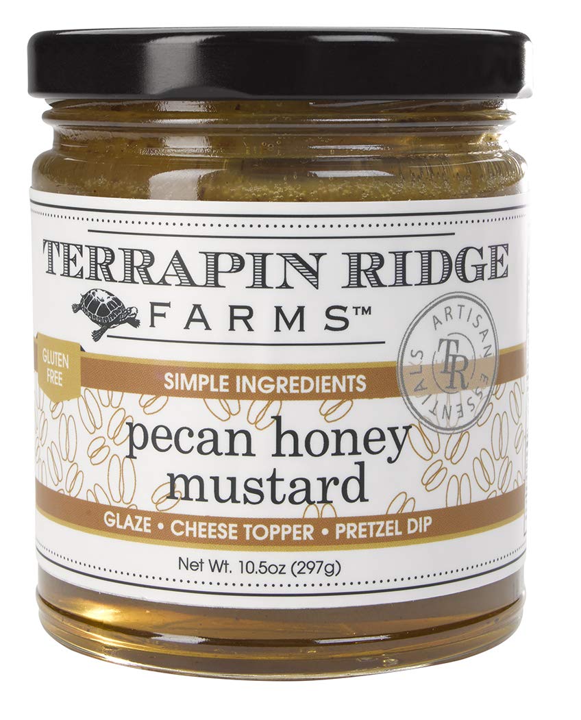 Terrapin Ridge Farms Pecan Honey Mustard, 10.5 Ounce Jar, Model RIDG0813