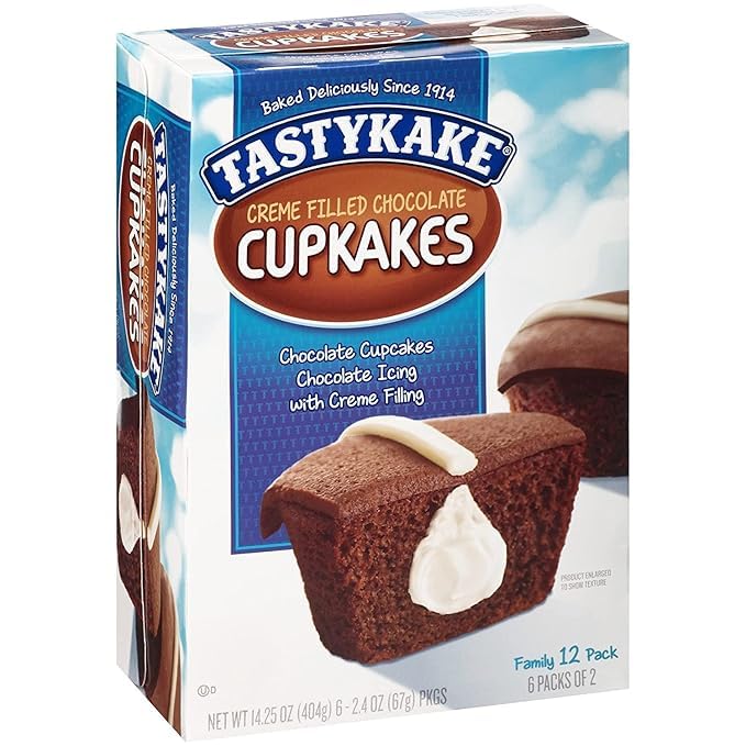 Tastykake Variety Pack, Butterscotch Krimpets, Cupcakes, Kandy Kakes, 4 Pack