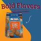 Mi-Del Ginger Snap Cookies Flavor - Non Gmo Certified, 0G Trans Fat Gluten Free Cookies Snacks (Pack Of 1)