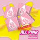 STARBURST All Pink Chewy Candy Bulk Pack, 24 Full Size Packs, Pink Candy Bulk Box