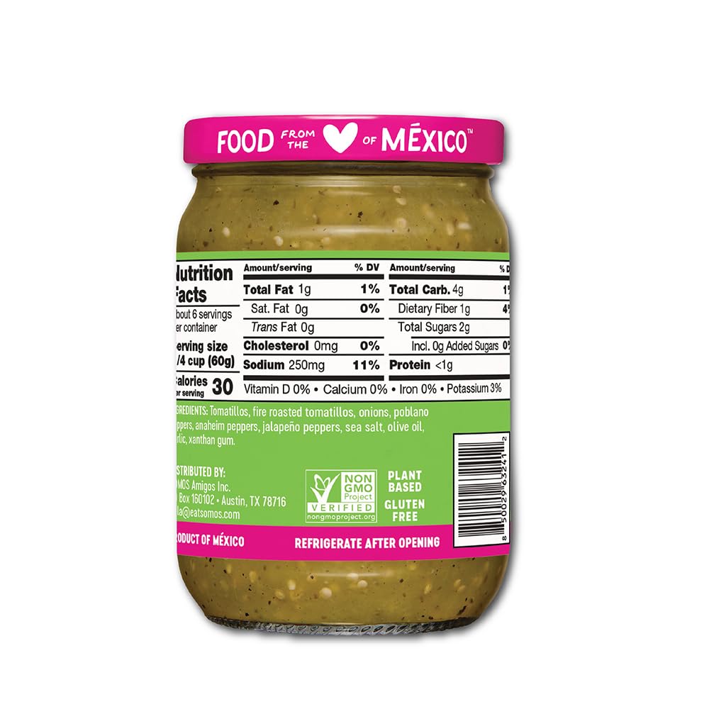 Somos Green Enchilada Sauce, 12 Oz