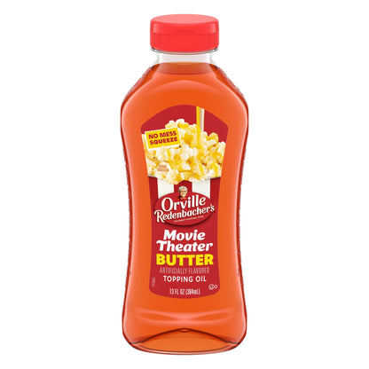Orville Redenbachers Popcorn Oil, Movie Theater Butter Flavor, 13 fl oz.