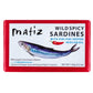 Matiz Spicy Wild Spanish Sardines In Olive Oil And Piri Piri Pepper, 4.2 Oz (5 Pack) | Imported From Spain | Wild-Caught And Hand-Packed |