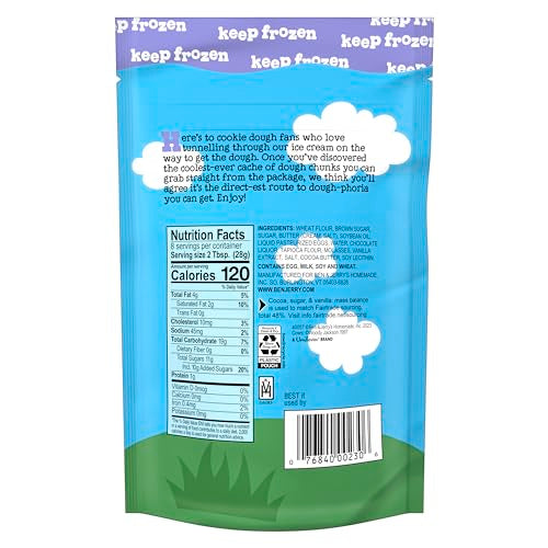Ben & Jerrys Chocolate Chip Cookie Dough Chunks Non-GMO 8 oz