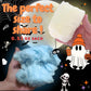 Lupy Lups! Cotton Candy Party Pack Halloween Edition - 0.5 oz 24 Pack Each  Individually Wrapped - Perfect for Stockings    Party Favors  Buffet Tables  and Piatas