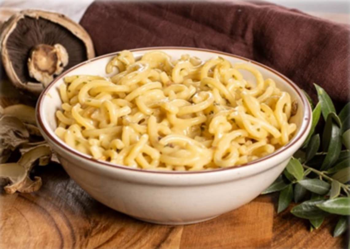 Alessi 4 Minute Pasta, One Dish Quick Meals, Stovetop Or Microwave, Dinner Or Side Ready In Minutes (Porcini Mushroom & Cheese, 6.35 Ounce (Pack Of 6))