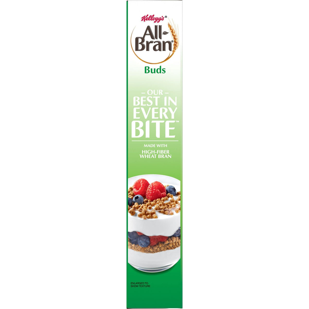 Kelloggs All-Bran Buds, Breakfast Cereal, Wheat Bran, Excellent Source of Fiber, 22oz Box