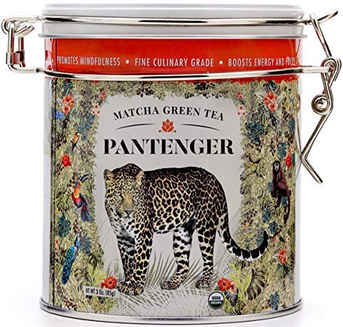 Pantenger Organic Matcha Green Tea Powder - Authentic Japanese - 3 OZ (70 Servings) - Premium First Harvest - Latte & Smoothie Grade