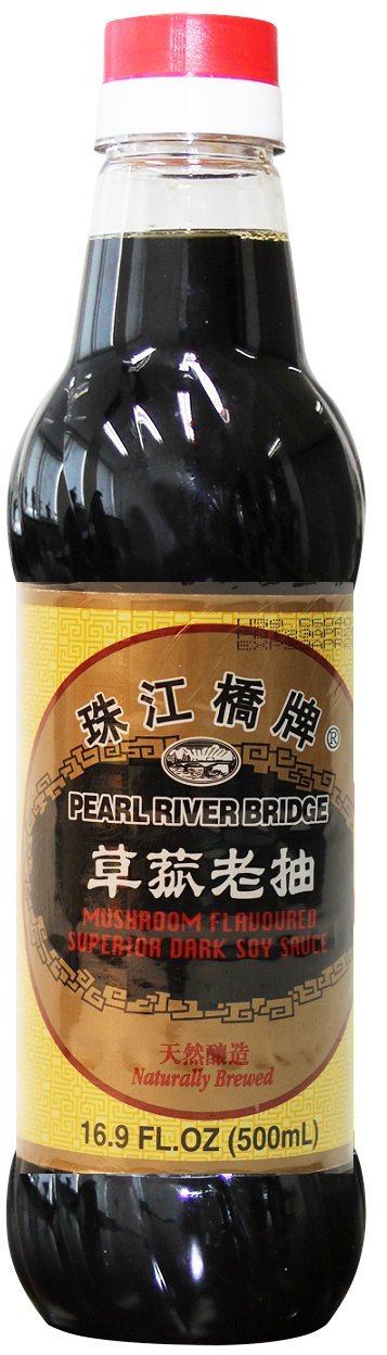 pearl river bridge dark soy sauce mushroom 100L whole case