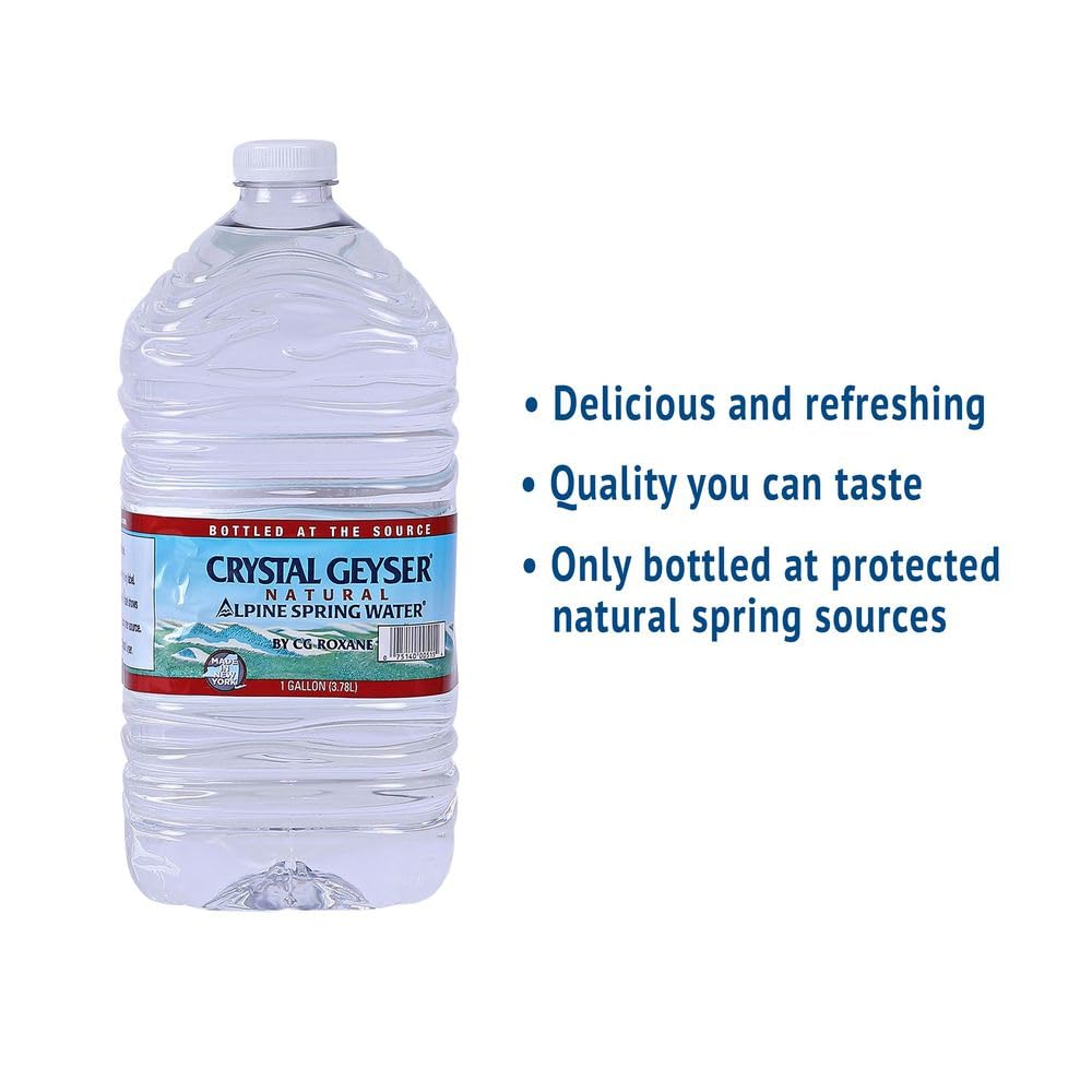Crystal Geyser, Alpine Spring Water, 128 Fl Oz