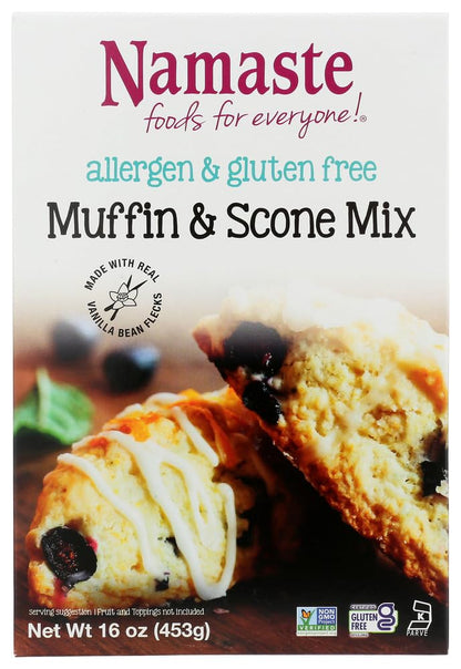 Namaste Foods Gluten Free Muffin & Scone Mix -- 16 oz - 2 pc