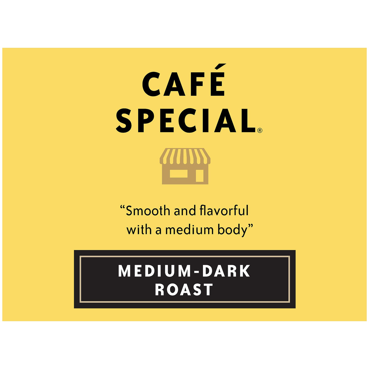 Community Coffee Café Special Pre-Measured Coffee Packs, Medium Dark Roast, 2.5 Ounce Each, Box of 40