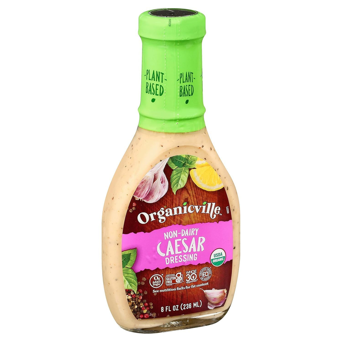 ORGANICVILLE Organic Non-Dairy Caesar Dressing, 8 FZ