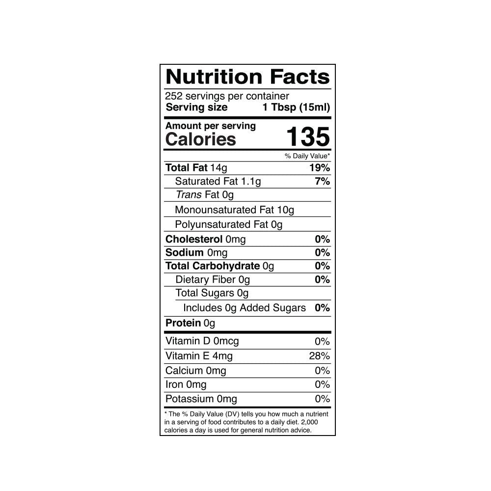 Kevala Sweet Almond Oil - Cold Pressed Natural Oil for Skin & Cooking - 128 fl oz
