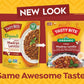 Tasty Bite Organic 3 Bean Madras Lentils, 10 Ounce, Pack of 6, Simmered With Tomato & Spices, Ready to Eat, Microwavable