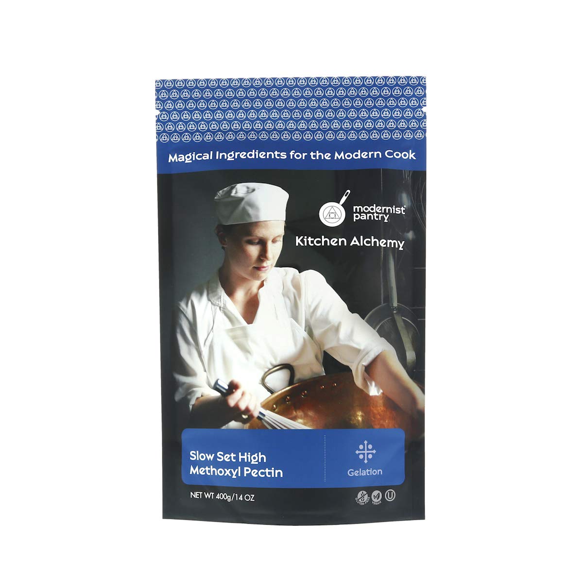 Pectin - Slow Set High Methoxyl Vegan Ou Kosher Certified - 400G/14Oz