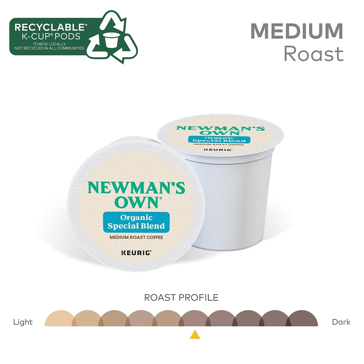 Newmans Own Special Extra Bold Blend Coffee Single-Serve K-Cups  Medium Roast  100 Count (Packaging May Vary)