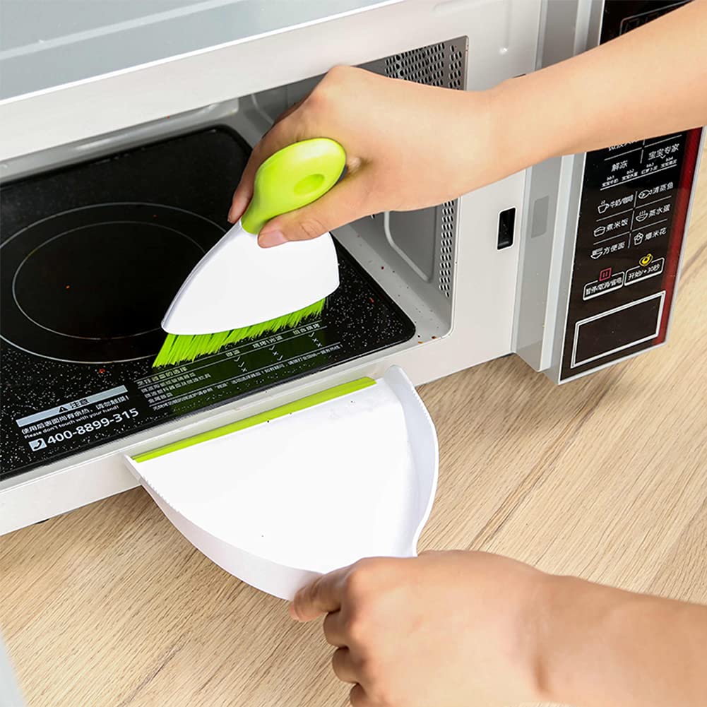 Dust Pan Broom Brush Dustpan - Small Broom And Dustpan Set, Mini Broom And Dustpan, Small Dustpan And Brush Set For Home Cleanin