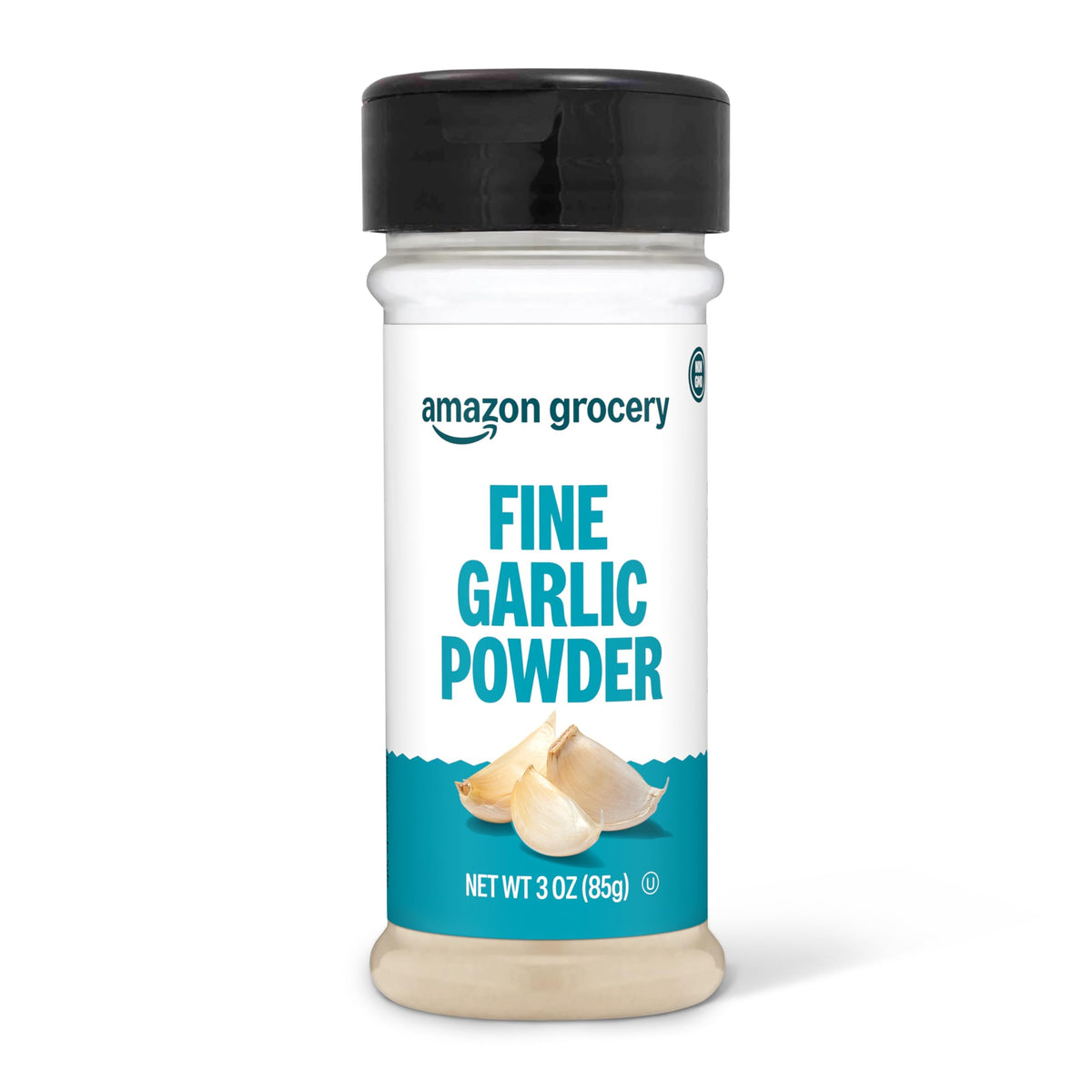 Amazon Grocery Fine Garlic Powder, Pack of 1, 3 Oz, Packaging May Vary