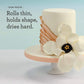 Satin Ice Gum Paste, Vanilla, 2 Pound, White, Model Gum-2