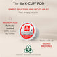 Illy Coffee K-Cups - Compatible Pods For Keurig Coffee Maker - Intenso Dark Roast - Bold & Full Of Flavor, Notes Of Cocoa & Dried Fruit - 10 Count (Pack Of 6)