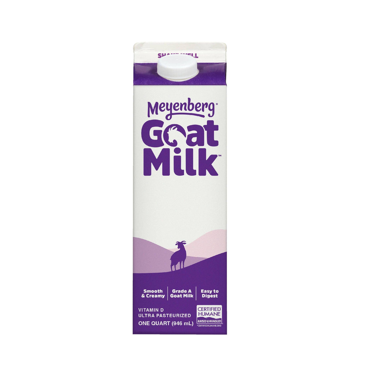 Meyenberg Goat Milk, Whole, Quart, 32 oz