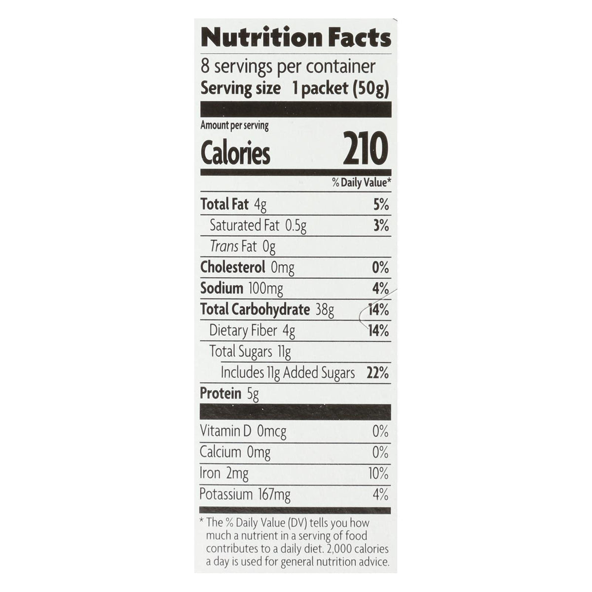Natures Path, Oatmeal Pouches Maple Nut Organic 1.76 Ounce (Pack Of 8)