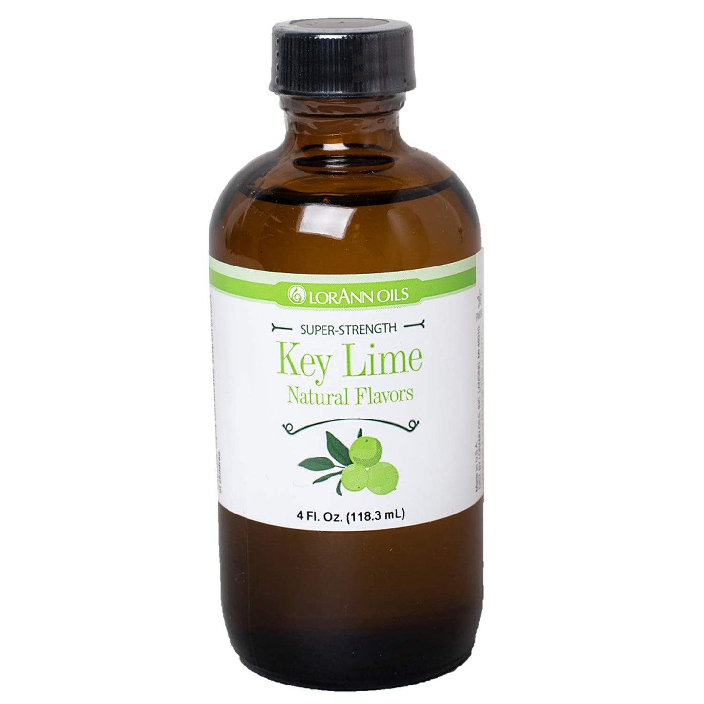 Lorann Key Lime Ss Flavor, 4 Ounce Bottle