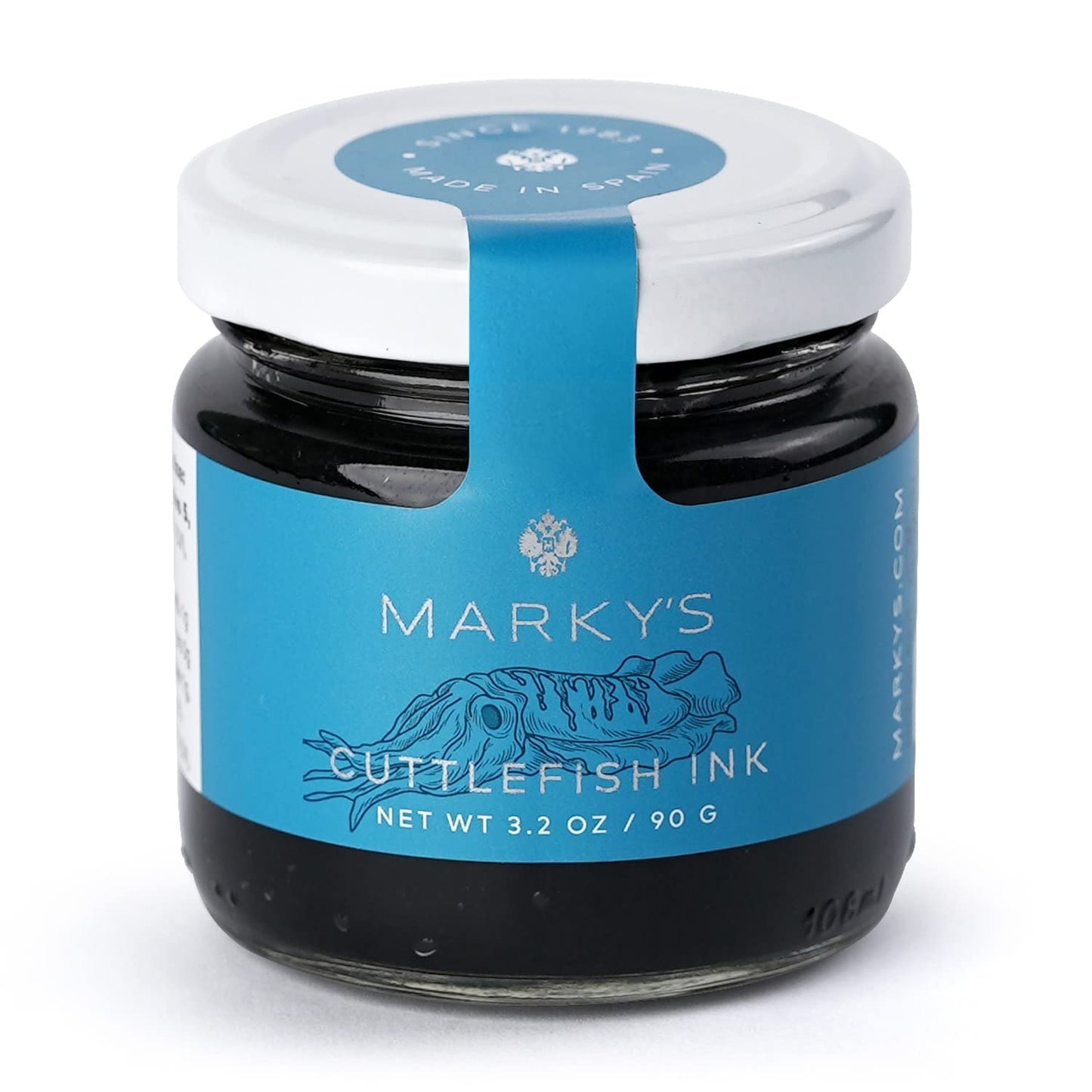 Marky s Cuttlefish Squid Ink Imported from Spain - 3.2 OZ / 90 G - Food Coloring Tinta Calamari Squid Ink Pasta