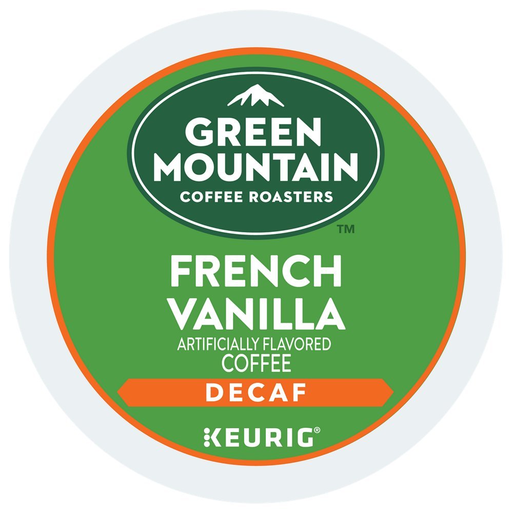 Green Mountain French Vanilla Decaf Flavored Coffee 1 Box Of 24 K-Cups