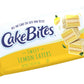 The Original Cakebites By Cookies United, Grab-And-Go Bite-Sized Snack, Sweet Lemon Layers, 12 Pack Of 3 Cookies