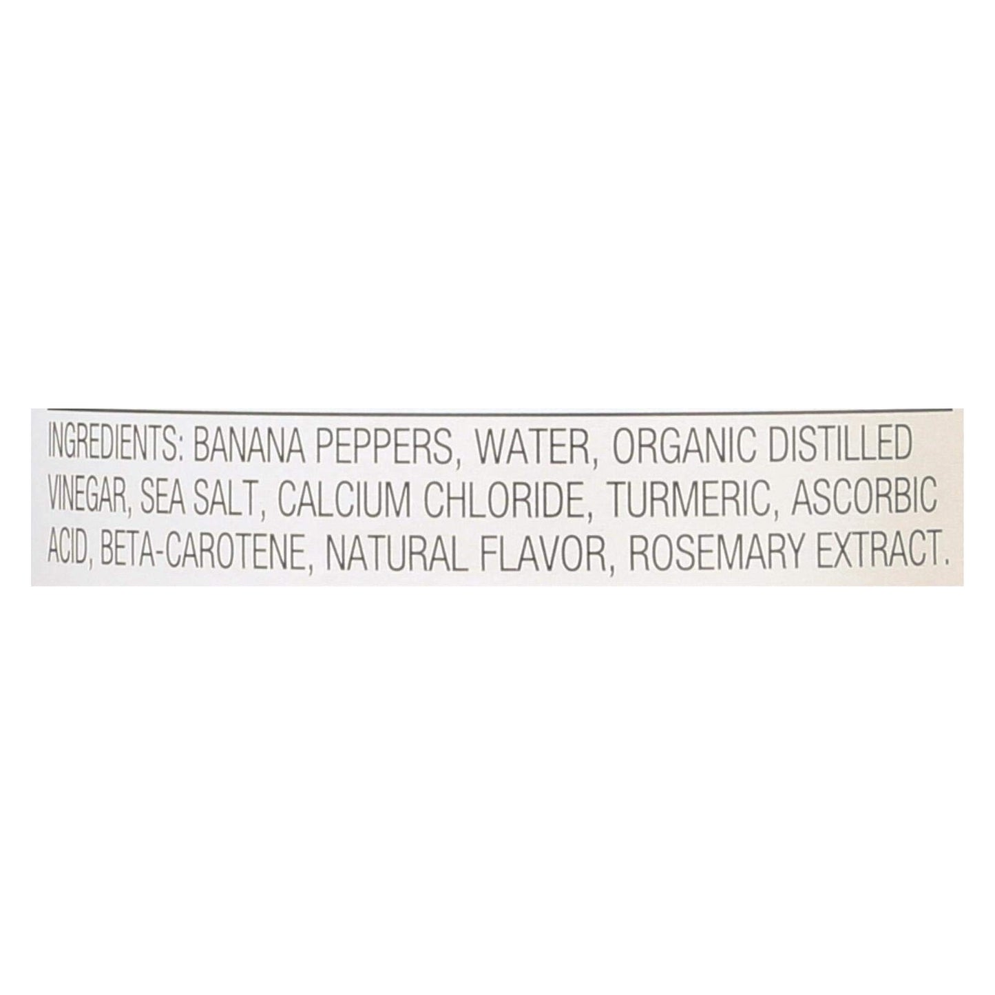 BANANA PEPPER MILD SLIcED  Pack of 66
