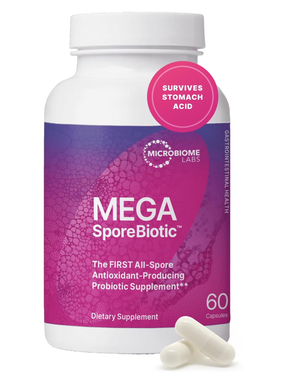 Spore-Based Probiotic for Women & Men — Gut Health & Digestive Support