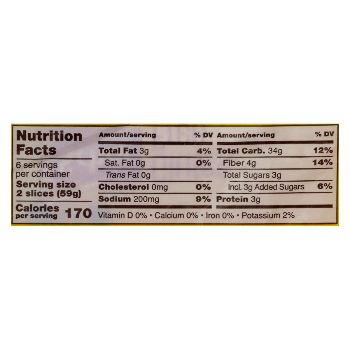 SCHAR, Bread, Artsn Bkr, 10Grn&Sds, Pack of 6, Size 13.6 OZ, (Dairy Free Gluten Free Low Sodium Wheat Free Yeast Free)6