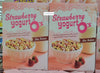 Trader Joe Strawberry Yogurt Os Cereal Low Sodium 12oz 340g (Two Boxes)