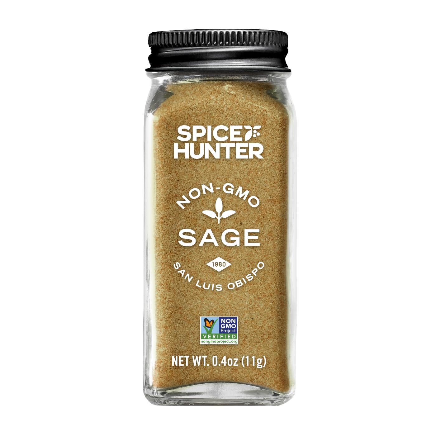 Spice Hunter Rubbed Dalmatian Sage, 0.4 Ounce (Pack of 6)