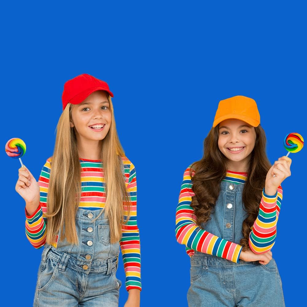 The Dreidel Company Rainbow Swirl Lollipop, Mixed Fruit Flavor, 1.5 Inch, Individually Wrapped, 192-Pack