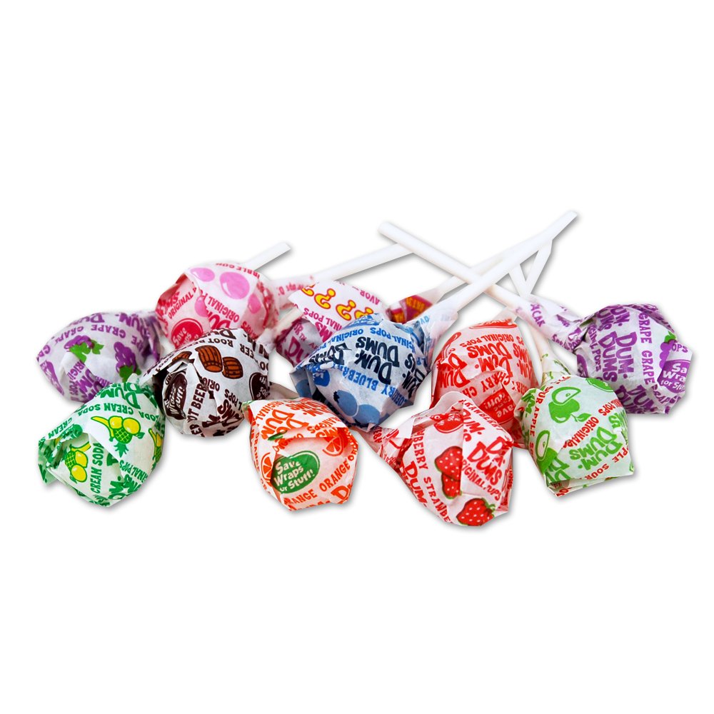 Dum Dum Pops 180 Ct Bag - Assorted Flavors