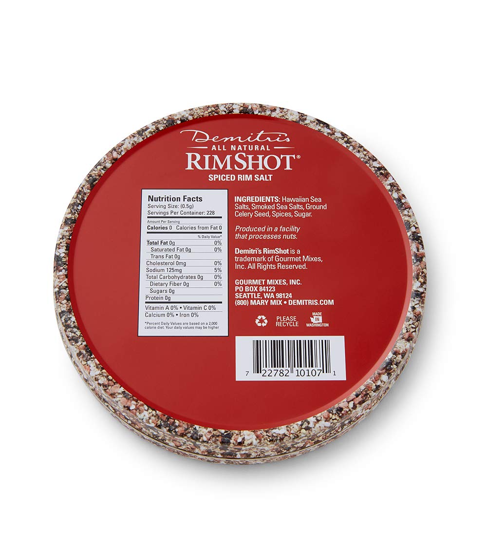Demitri'S Bloody Mary Spiced Rim Salt 4 Oz
