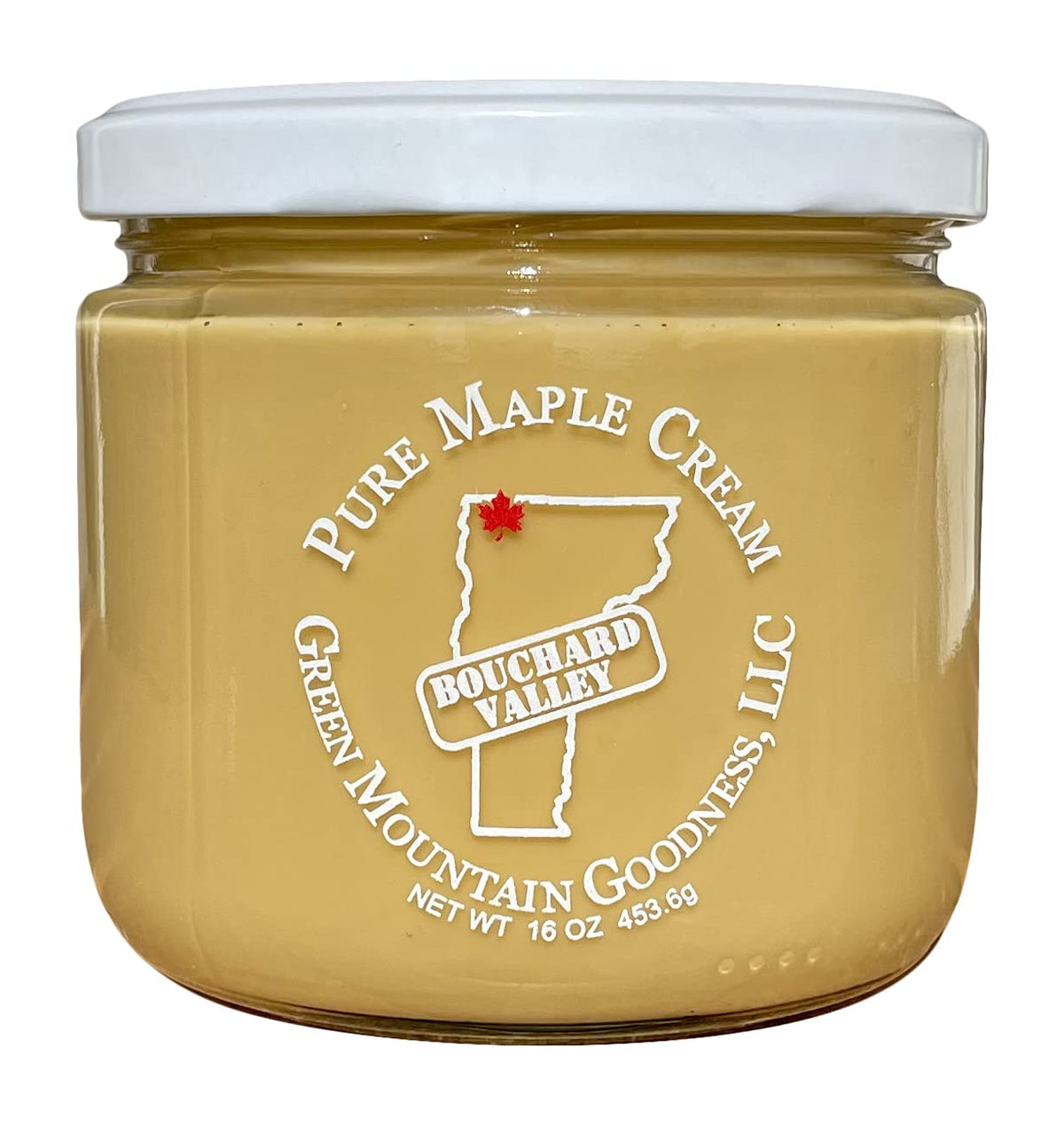 Green Mountain Goodness, Pure Vermont Maple Cream (16Oz Glass Jar)