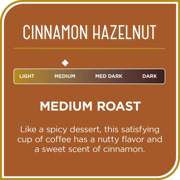 Don Francisco'S Cinnamon Hazelnut Flavored Ground Coffee (3 X 12 Oz Cans)