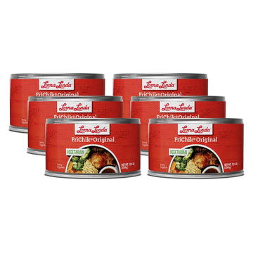 Loma Linda Plant Based Meats - FriChik, 12.5 oz, 6 Pack, Vegan Protein