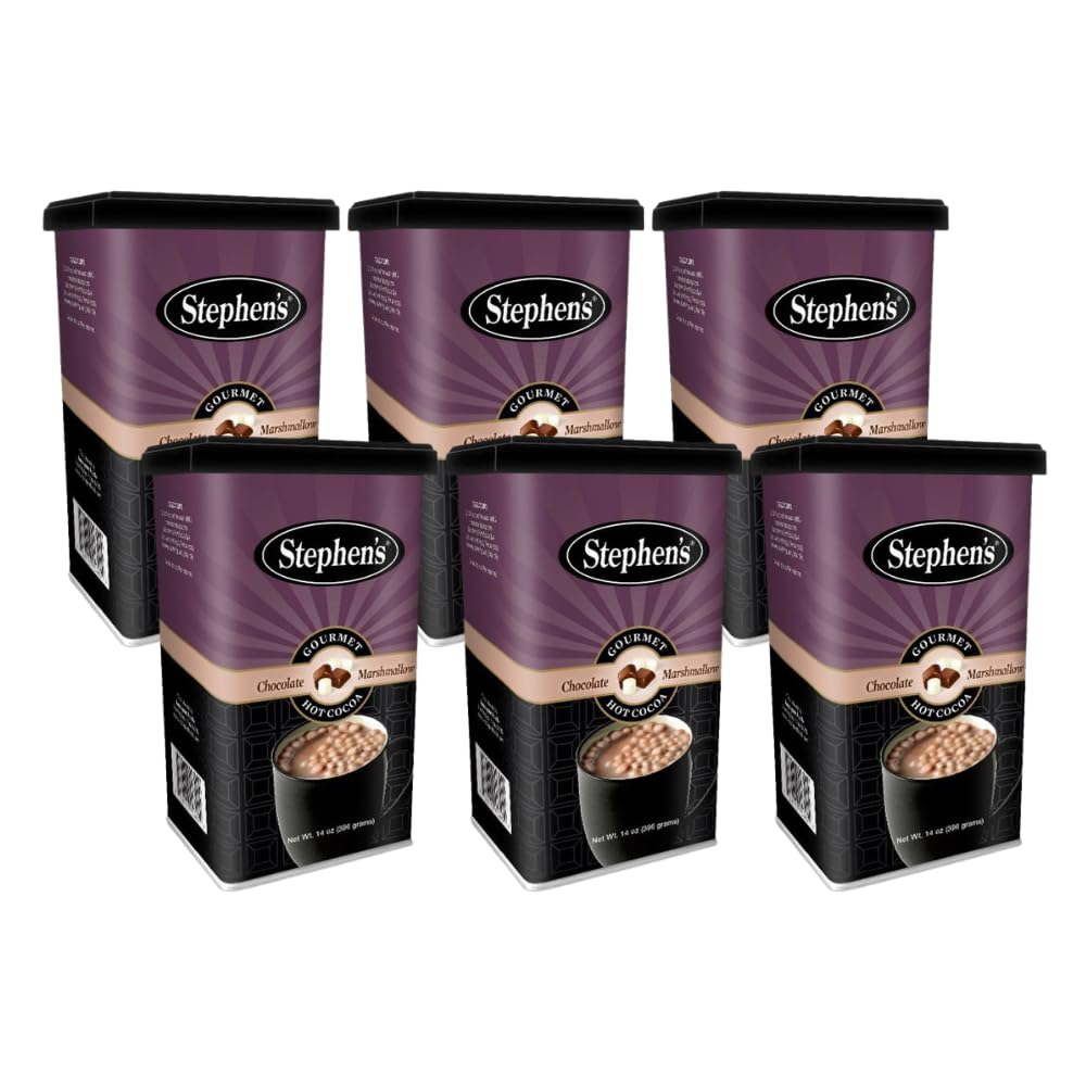 Stephen'S Gourmet Hot Cocoa, Milk Chocolate Marshmallow, 14 Oz (Pack Of 6)