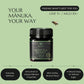 BeeNZ Raw Manuka Honey, Certified UMF 5+ (MGO 83+), Pure New Zealand Monofloral Manuka, Natural Sweetener, Superfood for Daily W