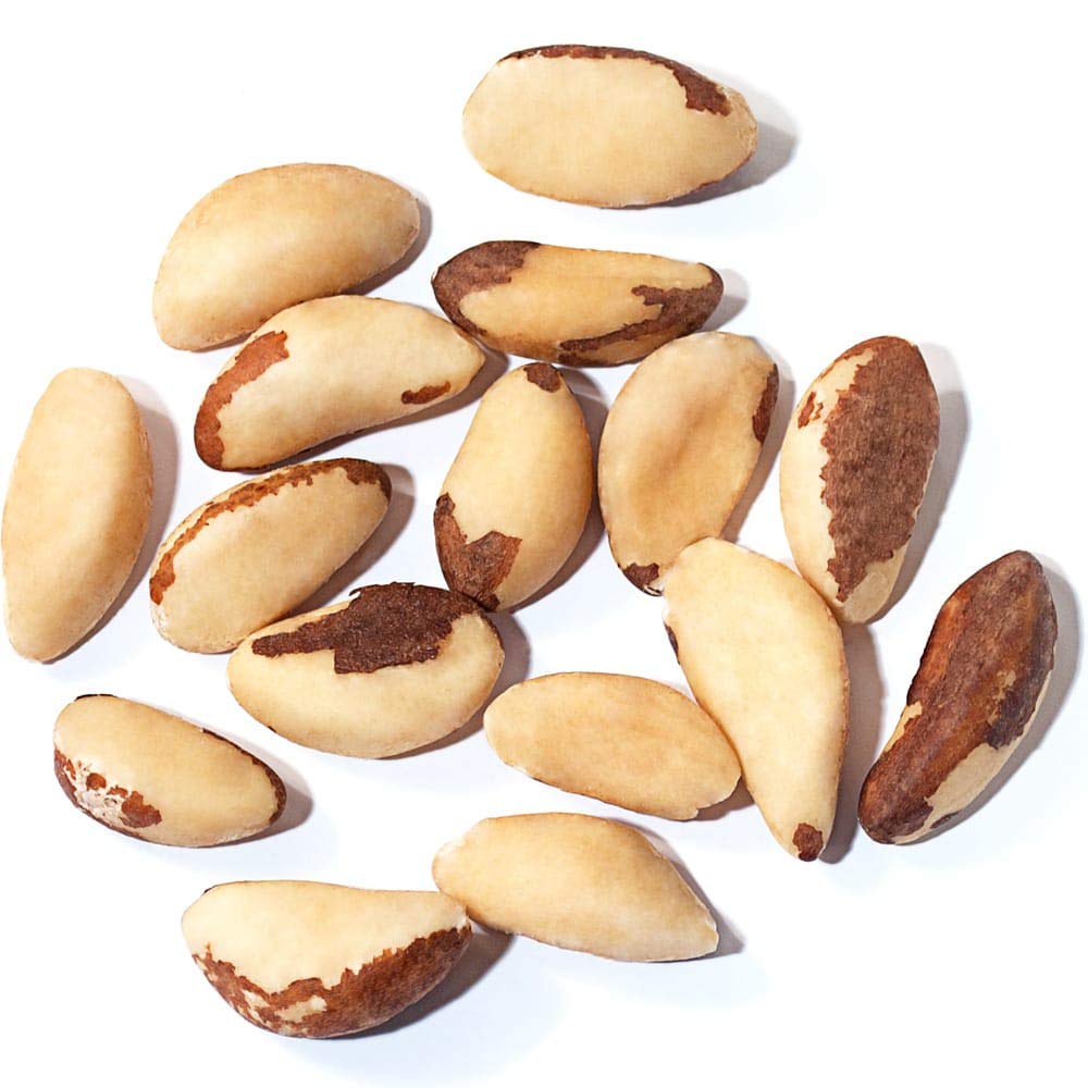 Food To Live Raw Brazil Nuts, 8 Pound - Non-Gmo Verified, Raw, Whole, No Shell, Unsalted, Kosher, Vegan, Keto And Paleo Friendly, Bulk, Low Sodium And Low Carb Food, Great Trail Mix