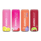AminoLean Energy Drink - Sugar Free Amino Energy with Natural Caffeine & Vegan Amino Acids for No Jitters  Tingles  or Crash  Summer Variety  12 Pack