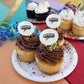 University Of New England Secondary Logo Cupcake Picks Toppers Decoration Set Of 6