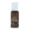 Himalayan Chef Whole Black Peppercorns, Square Plastic Grinder-6.17oz