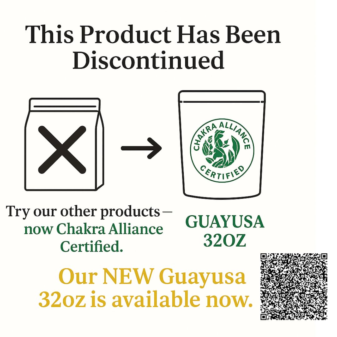 PACHA GUAYUSA LOOSE LEAF TEA - 2 Pounds, High Natural Caffeine, Clean Energy Alternative to Coffee, Yerba Mate, Green Tea