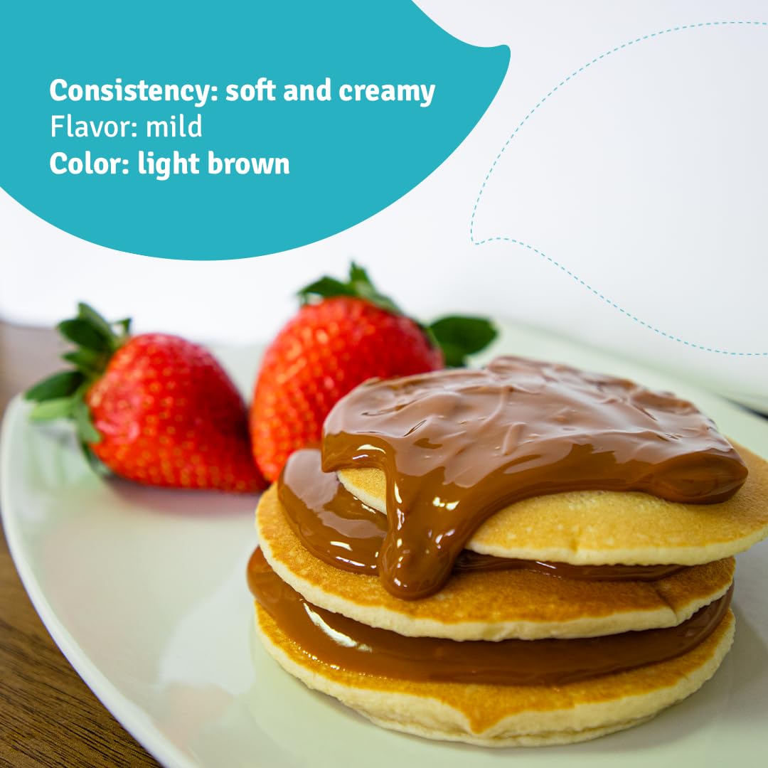 Nuuva Premium Dulce de Leche Caramel Spread - 2.5 lbs, Perfect for Desserts and Baking